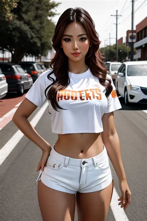 Dopamine Girl A 8k Photo Portrait Of Photorealistic Hooters Girl