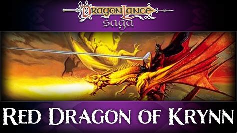 The Red Dragon Of Krynn Mail Time DragonLance Saga YouTube