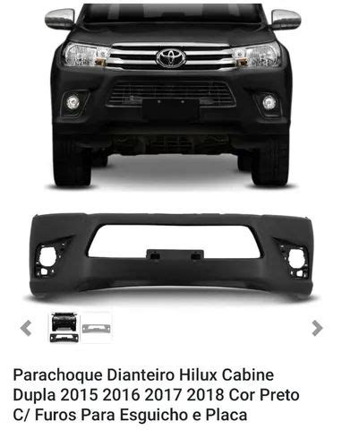 Parachoque Dianteiro Hilux Cabine Dupla A Original Original