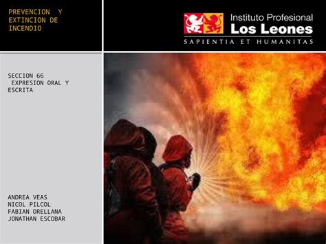 Pptx Expresio Sistemas De Extincion Y Deteccion De Incendios