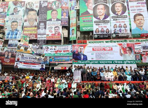 Dhaka Dhaka Bangladesh 25th Jan 2023 Bangladesh S Main Opposition