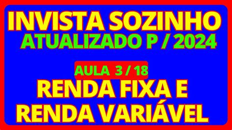 Curso De Investimento Para INICIANTES Aula 3 18 Como Investir