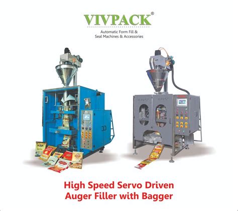 Vivpack Stainless Steel High Speed Servo Driven Auger Filler With