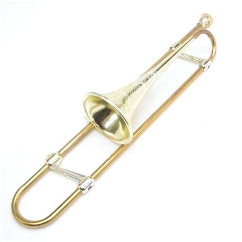 1950s Emenee The Golden Trombone Musical Toy Ebth