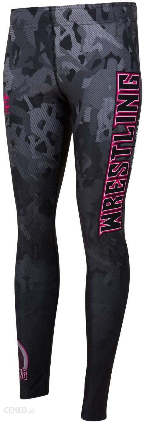 Extreme Hobby Legginsy Fitness Damskie Extreme Hobby Wrestling Szary