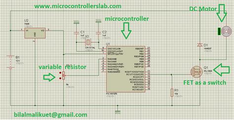 DC Motor Speed Control Using Pic Microcontroller PWM Method