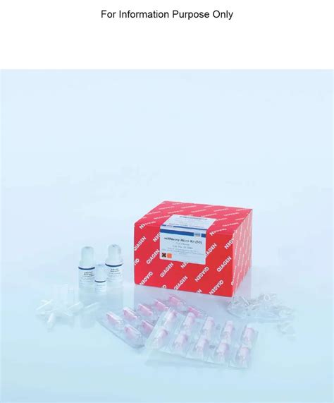 Qiagen Rneasy Qiacube Ht Kit Automated Rna Isolation At