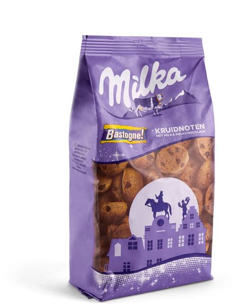 Bastogne Kruidnoten Met Milka Melkchocolade Kruidnoten In