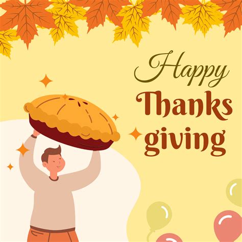 Free Thanksgiving Day Celebration Vector Template Edit Online