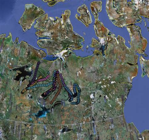 Geocology Research » Blog Archive » Caribou Migration Animation in ...