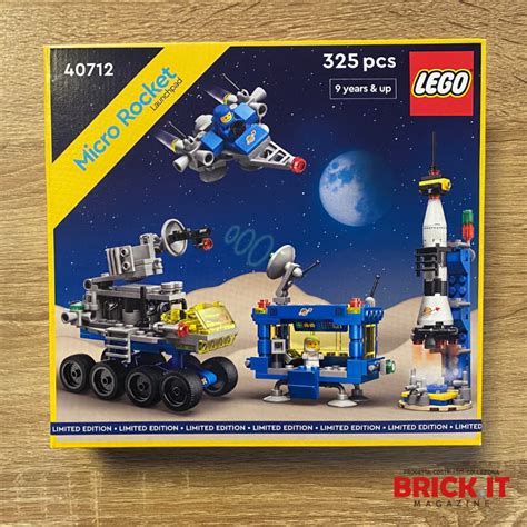 LEGO GWP 40712 Micro Rocket Launchpad Recensione Brick It Magazine