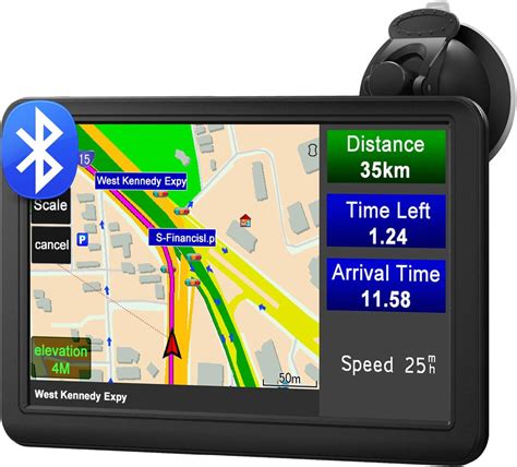 Awesafe Pollici Bluetooth Navigatore Auto Gps Navigatore