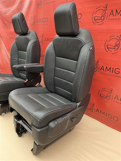 Front Passenger Driver Seats Leather Peugeot Traveller Proace