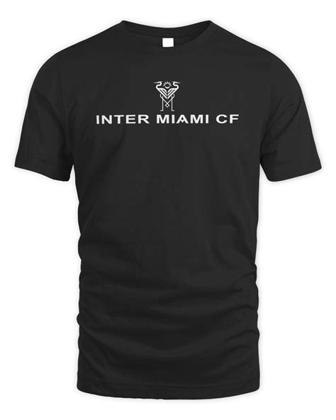 Mls Inter Miami Cf Logo T Shirt Locotex