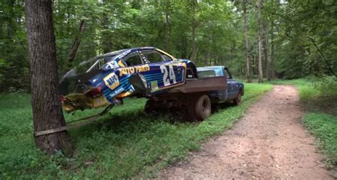 Dale Earnhardt Jr Has A Secret Race Car Graveyard Video Chevroletforum