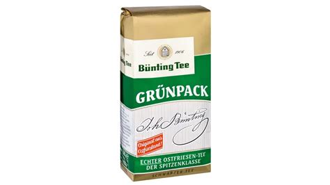 Bünting Tee Grünpack online bestellen MÜLLER Österreich