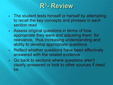 Sq3r Reading Method