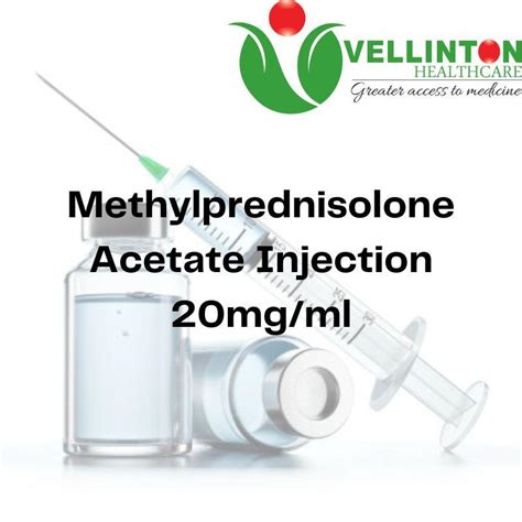 Methylprednisolone Acetate Injection Mg Ml Pharmint