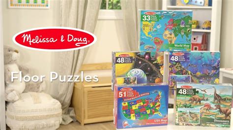 Melissa Doug Floor Puzzles YouTube