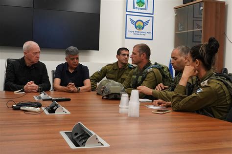 Gallant In Ofakim Israel S Response To Hamas Will Be Remembered For