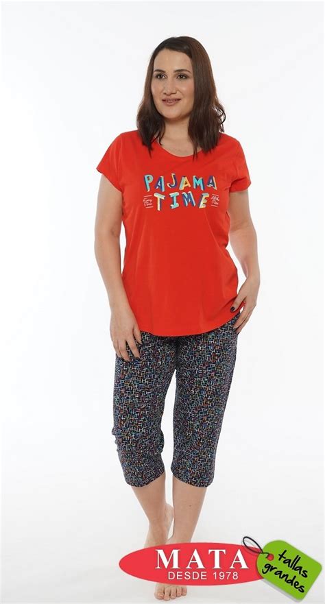 Pijama Mujer Diversos Colores 24885 Ropa Mujer Tallas Grandes Ropa