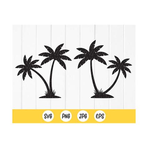 Palm Tree SVG Bundle,Palm tree silhouette Palm Tree SVG, Pal - Inspire ...