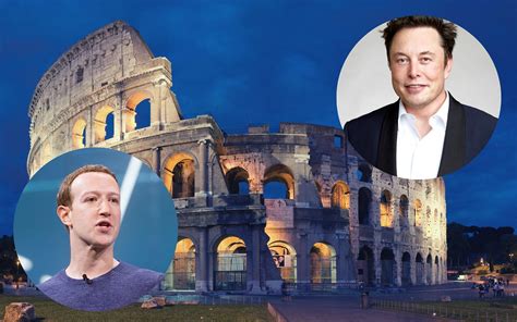 Mark Zuckerberg Vs Elon Musk In The Colosseum Italian Govt Contacts