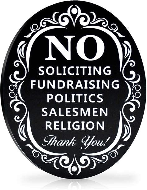 Amazon Signs Authority No Soliciting Signs For Home X