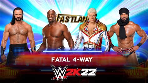 Fatal 4 Way Match Drew McIntyre Vs Titus O Neil Vs Cody Rhodes Vs