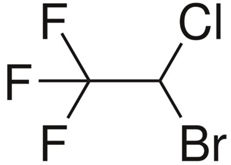 Halothane Chemical Structure Mechanism Of Action Structural Activity