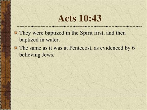 PPT - Book of Acts Chapter 10 PowerPoint Presentation, free download