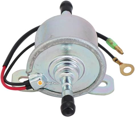 Fridayparts 12v Fuel Pump 16851 52033 1685152033 Compatible For Kubota Engine D1105