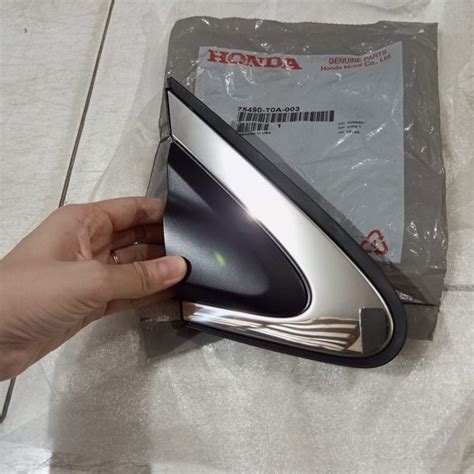 Jual Garnish Cover Segitiga Spion Corner Pilar CRV 2013 2017 Original