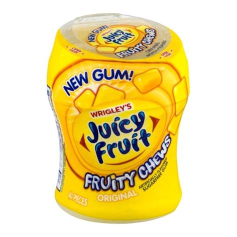 Wrigleys Juicy Fruit Fruity Chews Sugarfree Gum Original Hy Vee Aisles Online Grocery Shopping