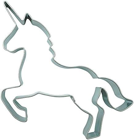 Städter Ausstechform Einhorn aus Edelstahl in Silber 8cm Amazon de