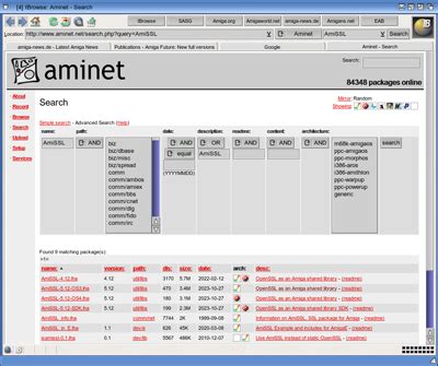 ibrowse  screenshots