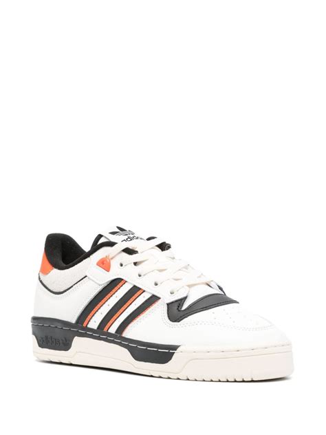 Adidas Originals Stripes-logo Lace-up Sneakers In White | ModeSens