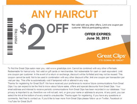 Printable Great Clips Coupons 2024