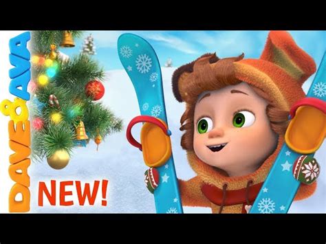 Winter Fun | Christmas Songs & Nursery Rhymes | Dave and Ava Christmas - Videos For Kids