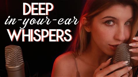 Deep In Your Ear Whispers Asmr Articulated And Breathy Youtube