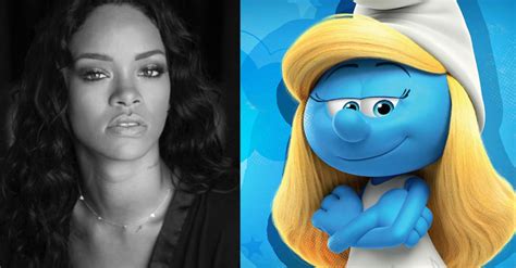 Rihanna Cast As Smurfette In Paramounts New Smurf Animated Movie