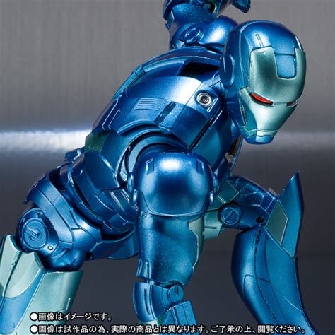 S H Figuarts [first Sale] Iron Man Mark 3 Blue Stealth Color Tamashii Web