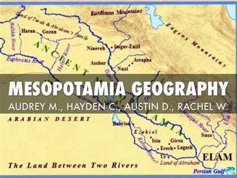 Mesopotamia Geography by Abigail G