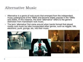 Alternative Music | PPT