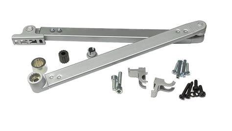 Dorma ED250 Splined Outswing Push Arm Assembly Clear