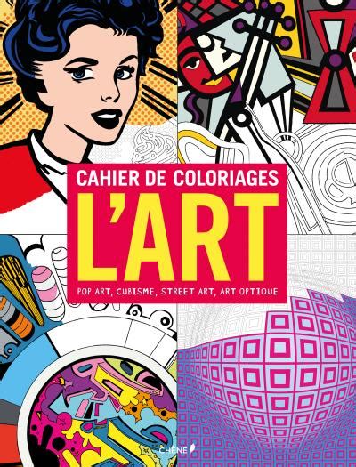 Cahier De Coloriages L Art Pop Art Cubisme Street Art Art Optique