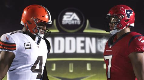 Madden Nfl 24 Cleveland Browns Vs Houston Texans Simulation Week 16