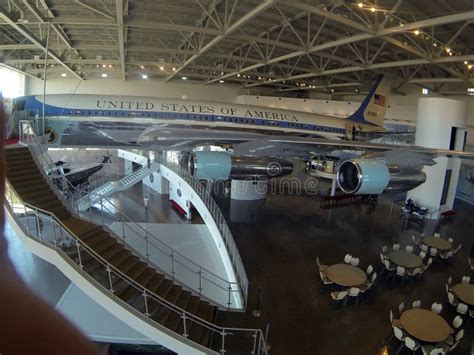 View Of Air Force One Plane On Display At The Ronald Reagan Library In Simi Valley, Southern ...