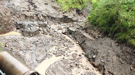 Umbul Bebeng Di Klangon Sleman Kembali Tertimbun Material Banjir Lahar