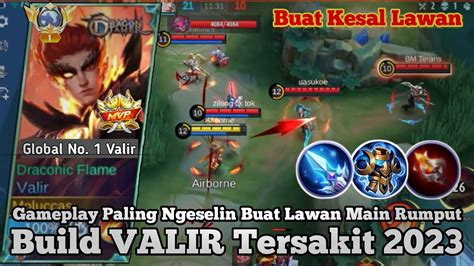 Hard Gameplay Valir 100 The Best Support Valir Best Build 2023 YouTube